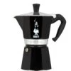Bialetti Moka Express Nera 6-Cup Moka Pot -Coffee Machine Shop MokaExpressNera
