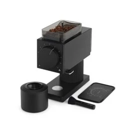 Fellow Ode Brew Grinder Gen 2 - Matte Black 14 Fellow Ode Brew Grinder Gen 2 - Matte Black -Coffee Machine Shop OdeBrewGrinderGen2MatteBlack34AngleAllComponents1