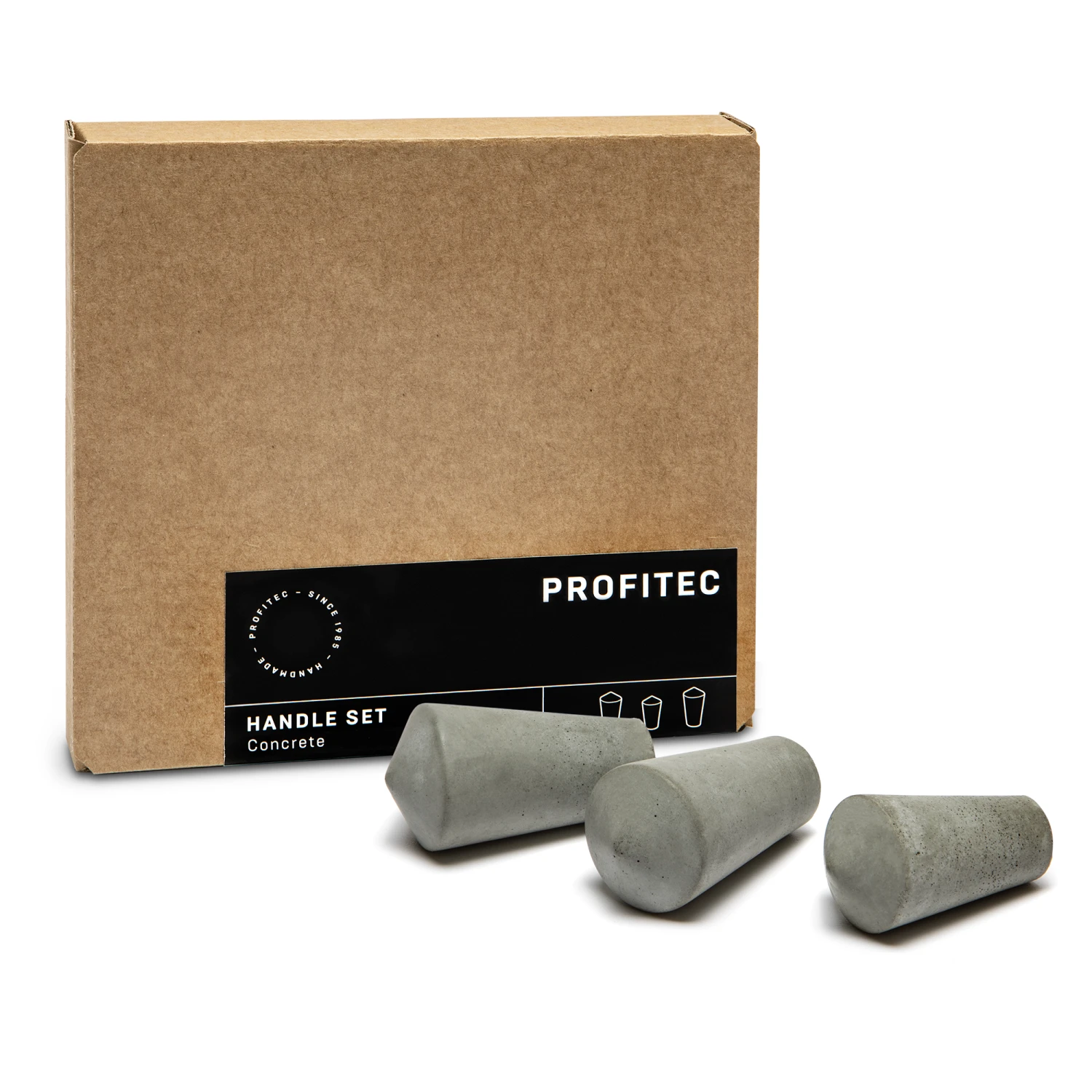 Profitec Set Of 2 Lever Valves And 1 Brew Lever - Concrete 3 Profitec Set Of 2 Lever Valves And 1 Brew Lever - Concrete