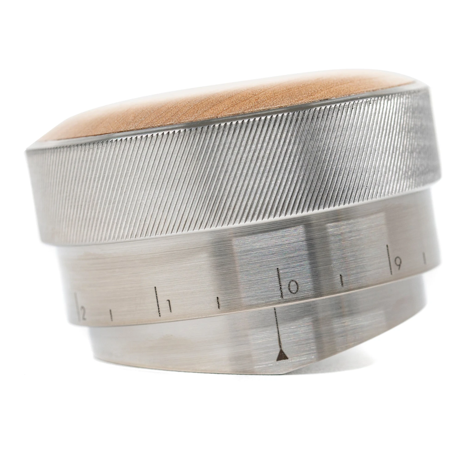 Saint Anthony Industries BT Wedge Espresso Preparation Distribution Tool 58.3mm - Curly Maple 3 Saint Anthony Industries BT Wedge Espresso Preparation Distribution Tool 58.3mm - Curly Maple