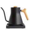 Fellow Stagg EKG 0.9L Kettle - Black And Maple -Coffee Machine Shop StaggEKG BlackandMaple