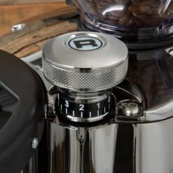 Rocket Espresso Super FAUSTO Grinder In Chrome -Coffee Machine Shop Superfausto CRM 0299