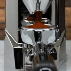 Rocket Espresso Super FAUSTO Grinder In Chrome -Coffee Machine Shop Superfausto CRM 0347