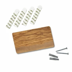 Wiedemann Hangup 2pc Equipment Rack - Olive Wood -Coffee Machine Shop WMHANGUP2OW 06