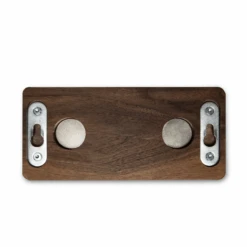 Wiedemann Hangup 2pc Equipment Rack - Walnut -Coffee Machine Shop WMHANGUP2WL 03