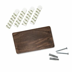 Wiedemann Hangup 2pc Equipment Rack - Walnut -Coffee Machine Shop WMHANGUP2WL 06