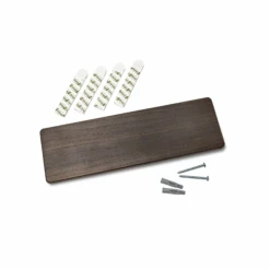 Wiedemann Hangup 3pc Equipment Rack - Blackened Oak -Coffee Machine Shop WMHANGUP3BO 06