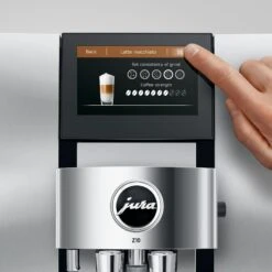 JURA Z10 Super-Automatic Espresso Machine -Coffee Machine Shop Z10 det Al Wh screen touch AromaSel en Original eng 30767
