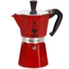 Bialetti Moka Express Rosso 6-Cup Moka Pot -Coffee Machine Shop bialetti moka express moka color stovetop coffeemaker in red