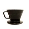 Saint Anthony Industries F70 Ceramic Flatbottom Pourover Brewer - Black -Coffee Machine Shop black