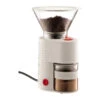 Bodum Bistro Burr Coffee Grinder In White -Coffee Machine Shop bodum bistro burr grinder in white