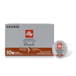 Illy Arabica Selection Brasile K-Cup® Packs -Coffee Machine Shop brasile horizontal capsule sized