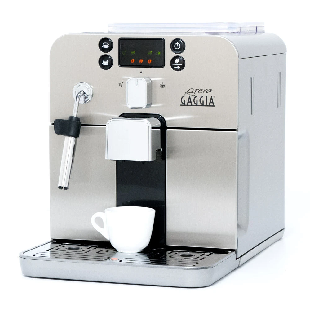 Gaggia Brera Espresso Machine In Silver 3 Gaggia Brera Espresso Machine In Silver