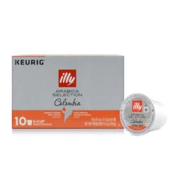 Illy Arabica Selection Colombia K-Cup® Packs 6 Illy Arabica Selection Colombia K-Cup® Packs -Coffee Machine Shop colombia horizontal capsule sized