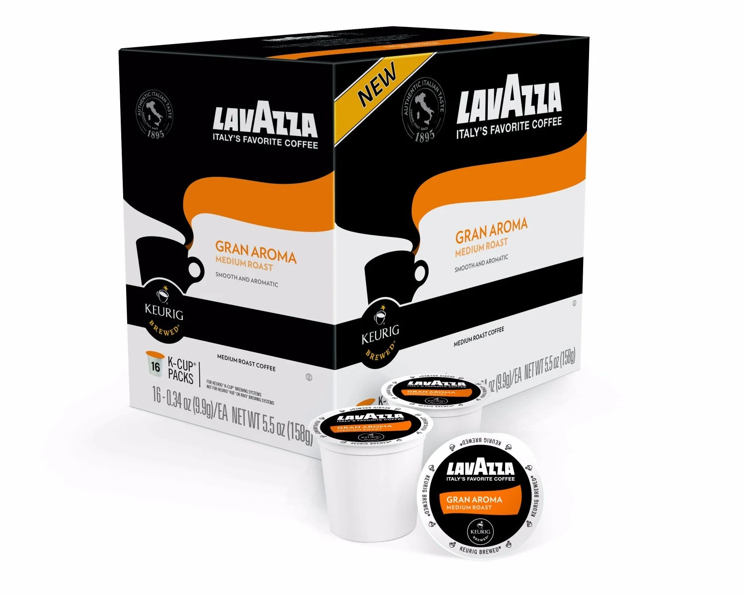 Keurig® Lavazza Gran Aroma K-Cup® Packs 3 Keurig® Lavazza Gran Aroma K-Cup® Packs