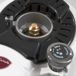 Eureka Zenith 65E High Speed Espresso Grinder In White -Coffee Machine Shop img 1754