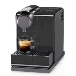 DeLonghi Nespresso Lattissima Touch Espresso Machine In Black 8 DeLonghi Nespresso Lattissima Touch Espresso Machine In Black -Coffee Machine Shop lattissimatouch 560b black side espresso