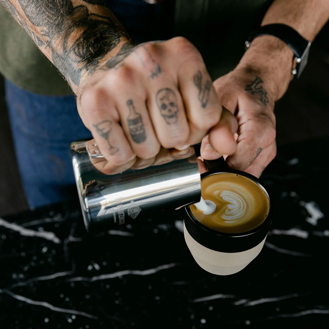 NotNeutral Black Pico Small Latte Cup 4 NotNeutral Black Pico Small Latte Cup - Image 2